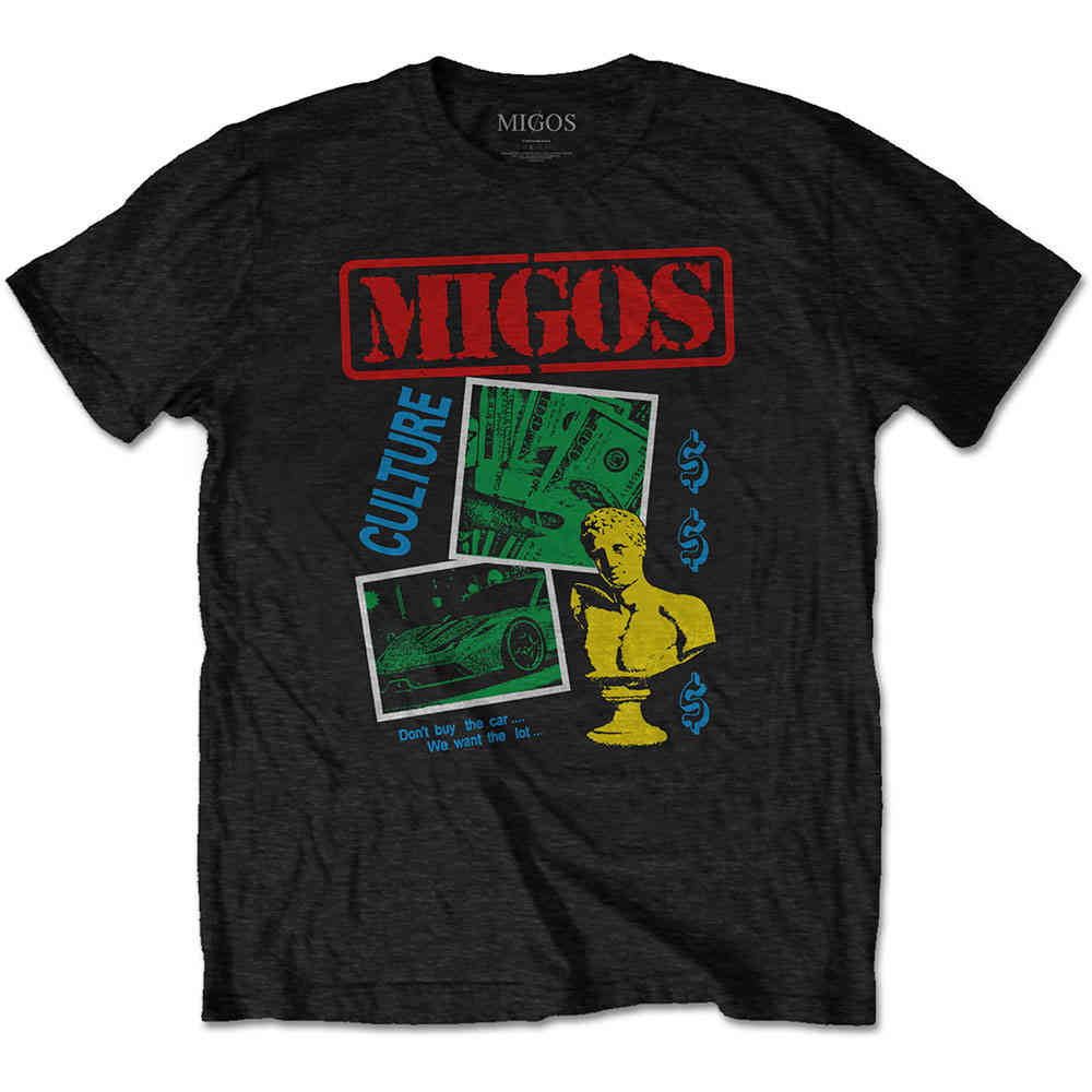 Migos - Don't Buy The Car Heren Tshirt - Zwart